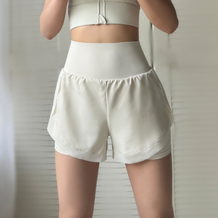 带内衬防走光凉感透气不闷热夏季运动短裤女跑步训练速干衣瑜伽服