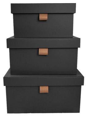 轻奢皮质收纳盒箱卧室家用柜顶衣帽间样板房pu皮革装饰品盒收纳箱