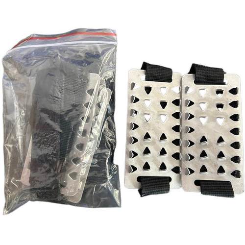 冬天专业冰爪防滑神器钓鱼登山鞋钉链老人雪地靴冰抓鞋套冰面雪爪