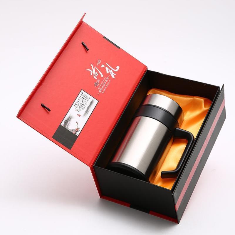 保温杯男士高档水杯304不锈钢杯子男女生大容量茶水分离杯泡茶杯