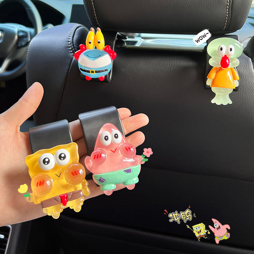 汽车挂钩2024新款可爱车载座椅