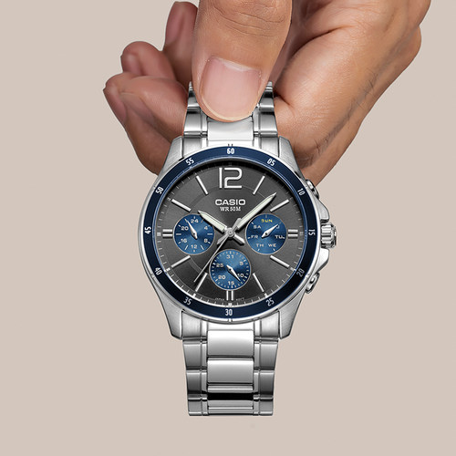 卡西欧石英casio商务手表