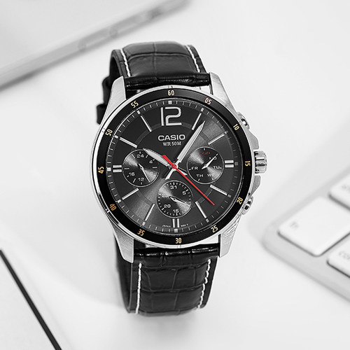 卡西欧手表男石英钢铁之心心