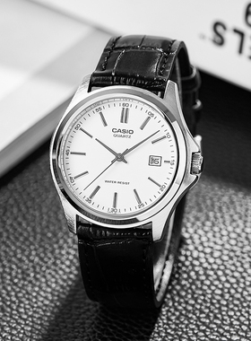 casio卡西欧手表男石英指针不锈钢男士手表MTP-1183海外直邮
