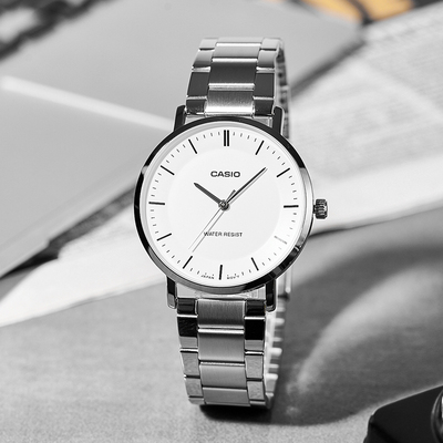 casio卡西欧手表男士简约款学生石英电子表MTP-VT04D海外直邮