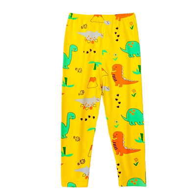 单条纯棉内穿男童秋冬保暖裤薄款