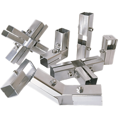 沛晴30X30不锈钢管夹连接扣