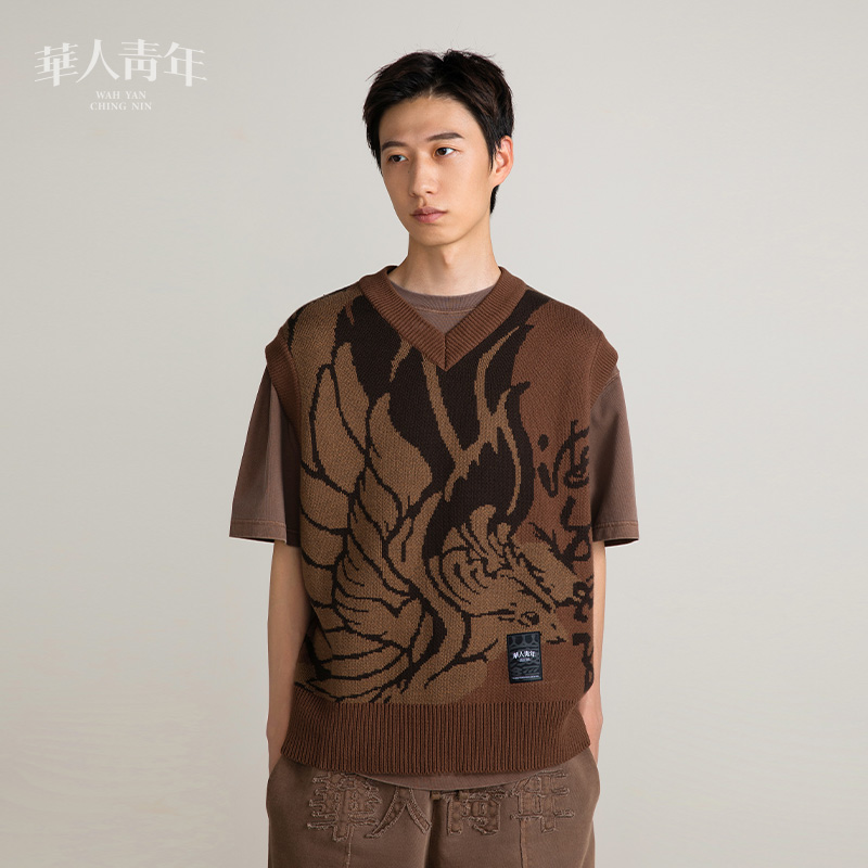 华人青年宽松秋季比翼鸟