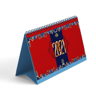 台历日历定制2021年企业台历印刷制作diy个性化台历制作上海发货