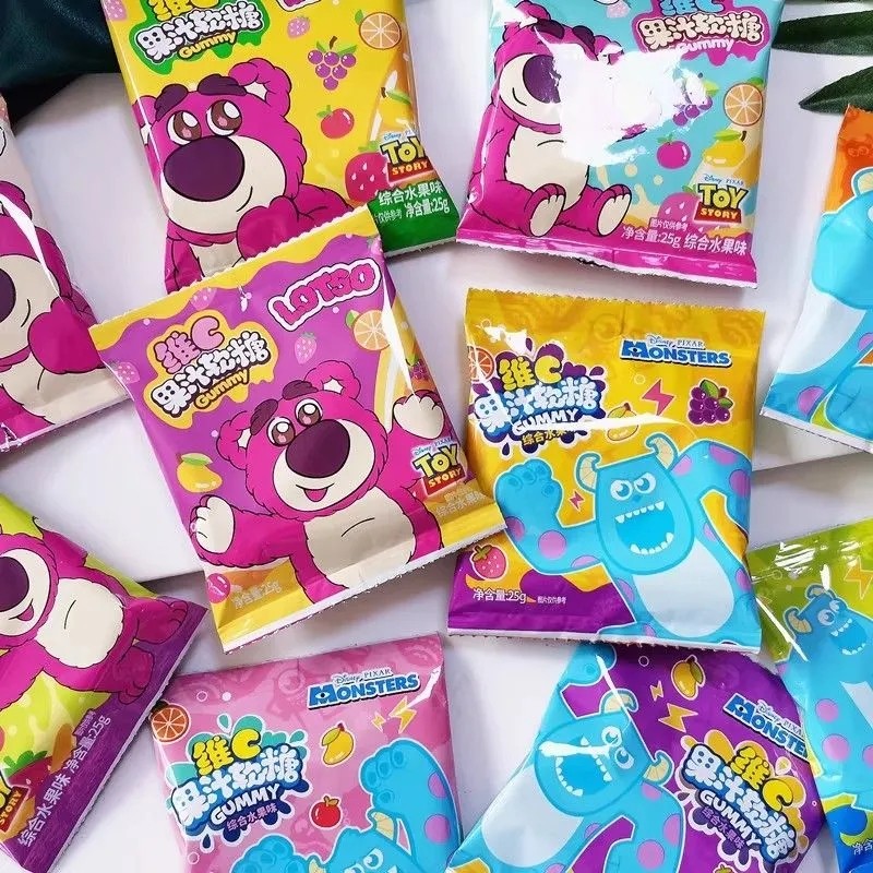 迪士尼LOTSO维C果汁软糖综合水果味25克草莓熊怪兽系列伴手礼喜礼,零食/坚果/特产,软糖/果味糖/凝胶糖果,淘宝优惠券,粉丝福利购,淘宝优惠卷