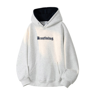 YUXIAN余闲亿万少年GOODBAI白敬亭akiko秋子男装秋冬连帽加绒卫衣