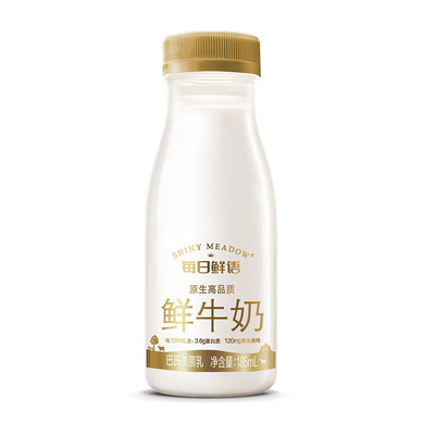 每日鲜语鲜牛奶3.6蛋白185ml