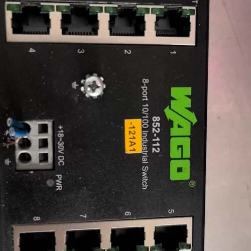 可维修德国WAGO 万可 852-112 0口100Mb工业交换议价