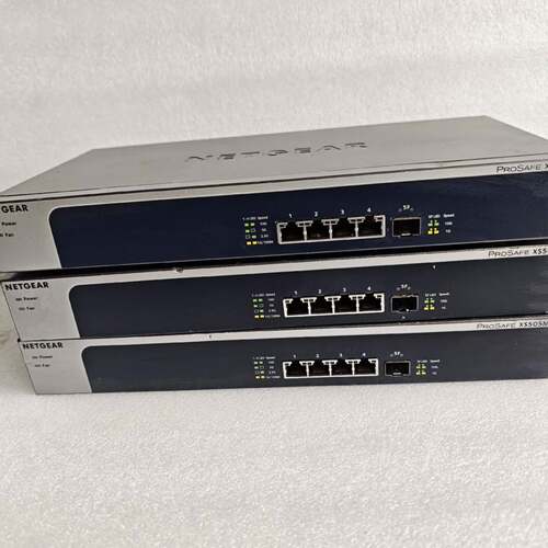 可议价NETGEAR XS505M 5口万兆交换机，4个万兆电口