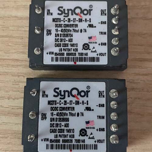 可维修进口电源模块 SYNQOR MCOTS-C-28-0议价