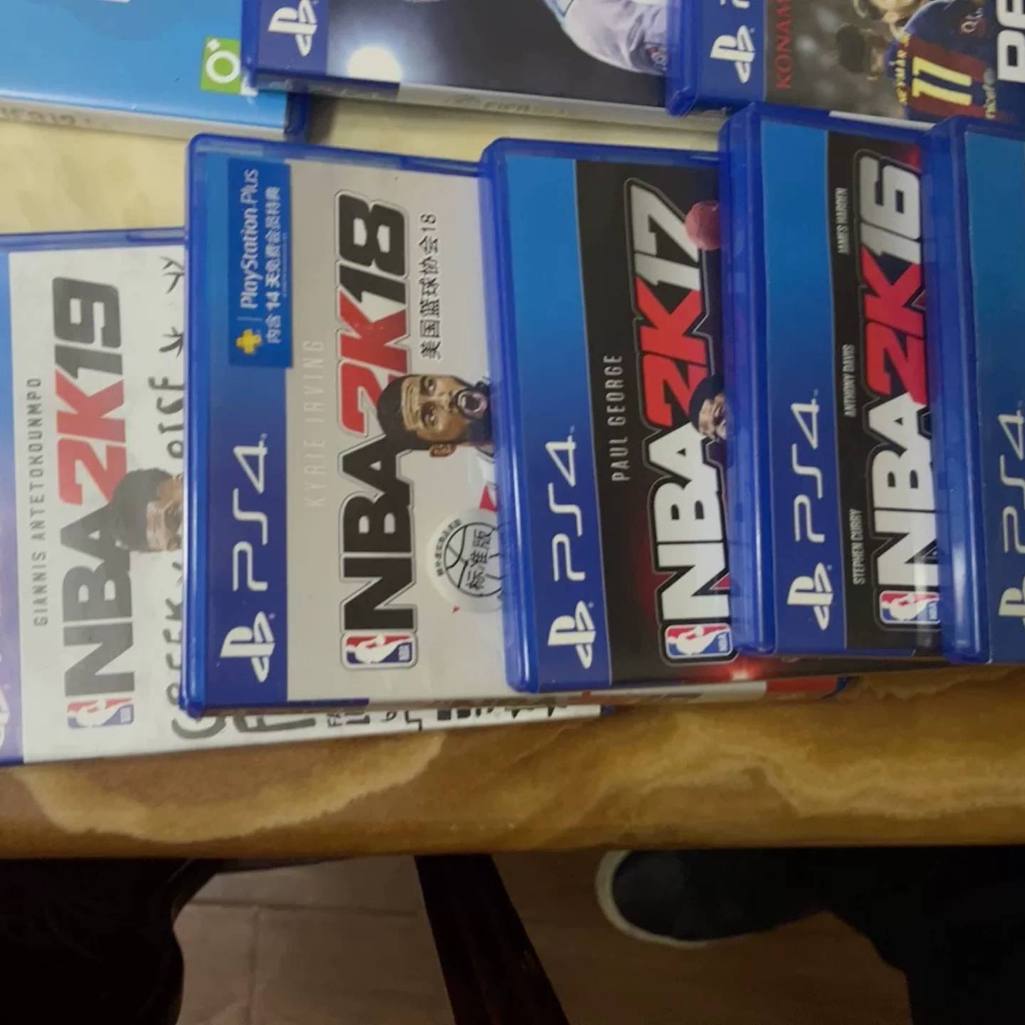 可维修ps4 NBA 2k15 16 17 18 19五张议价