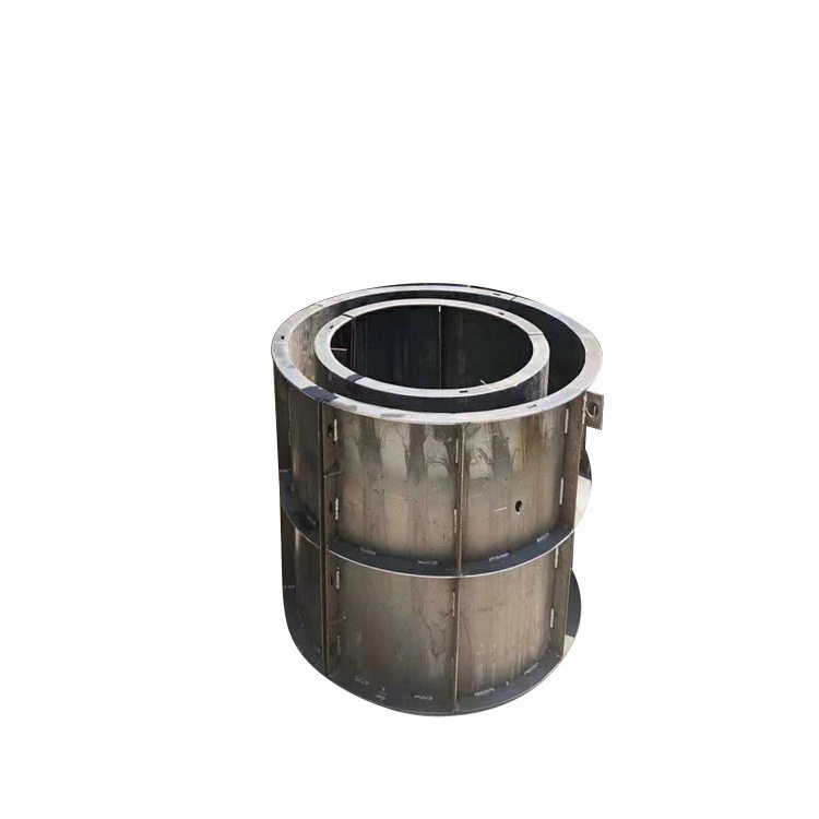 模具水泥圆形检查井模具道路单篦双篦雨水污水收口井筒井圈钢模i.