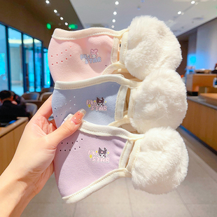 哈尔滨防寒装备儿童口罩东北防风面罩男女保暖滑雪长白山防冻耳罩