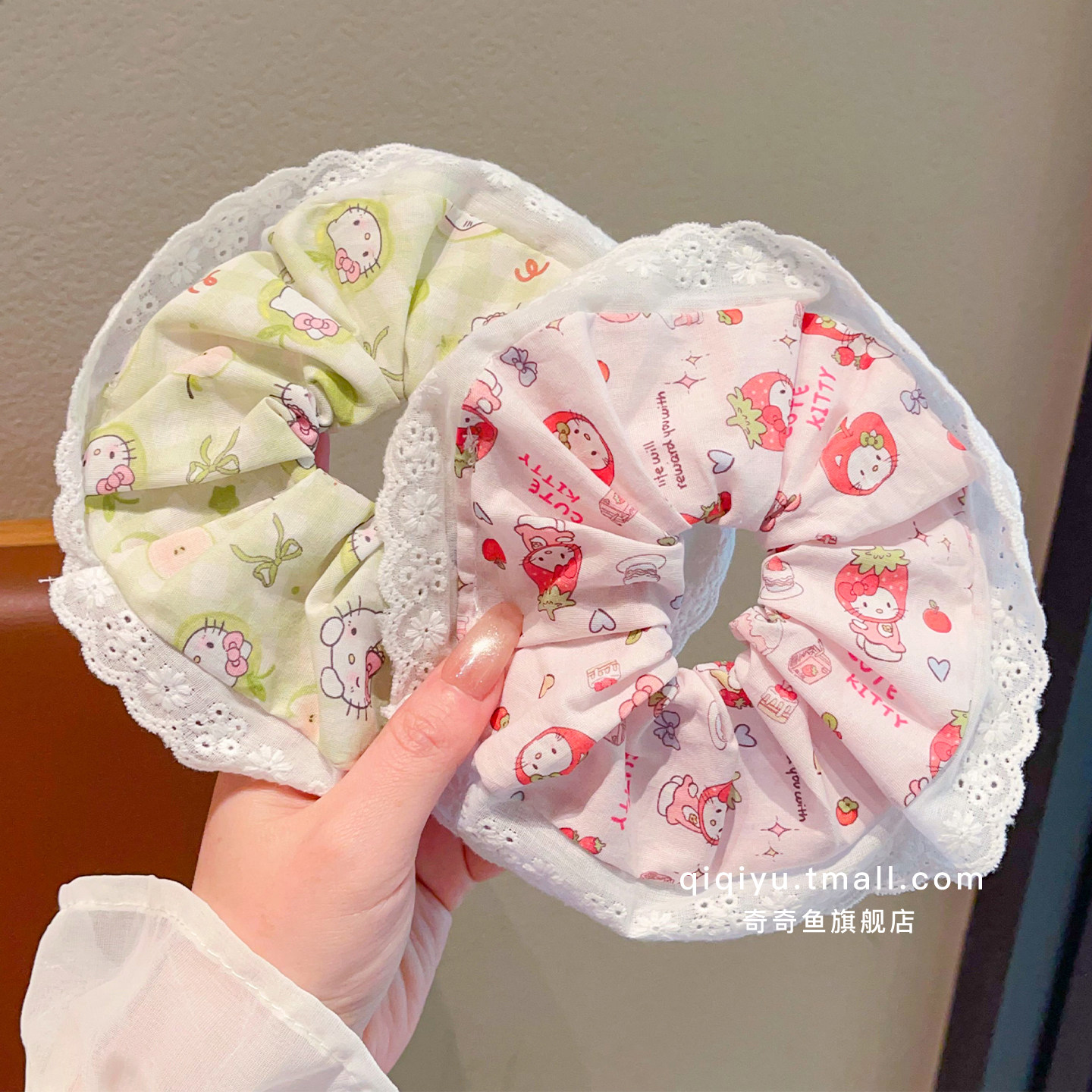 2026春季新款宝宝蕾丝花边发圈儿童可爱丸子头发饰女孩甜美绑发绳,童装/婴儿装/亲子装,发饰,淘宝优惠券,粉丝福利购,淘宝优惠卷