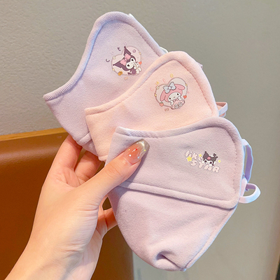 儿童口罩女童秋冬季防风保暖