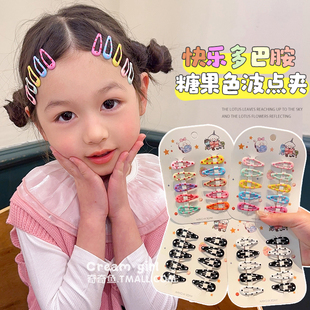 嬰兒劉海夾不傷發寶寶小號BB夾卡碎發小女孩側邊頭飾夾子兒童發卡
