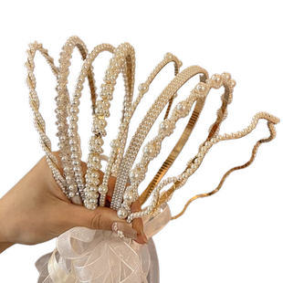 儿童编发发箍女2025新款女童高级感头饰宝宝夏季外出头箍超仙发饰