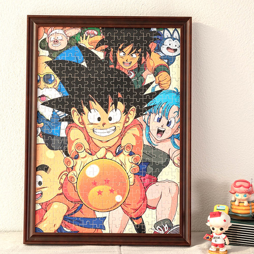 拼图相框70x50*75裱框实木1000片一千300块平图画 画框专用定制空