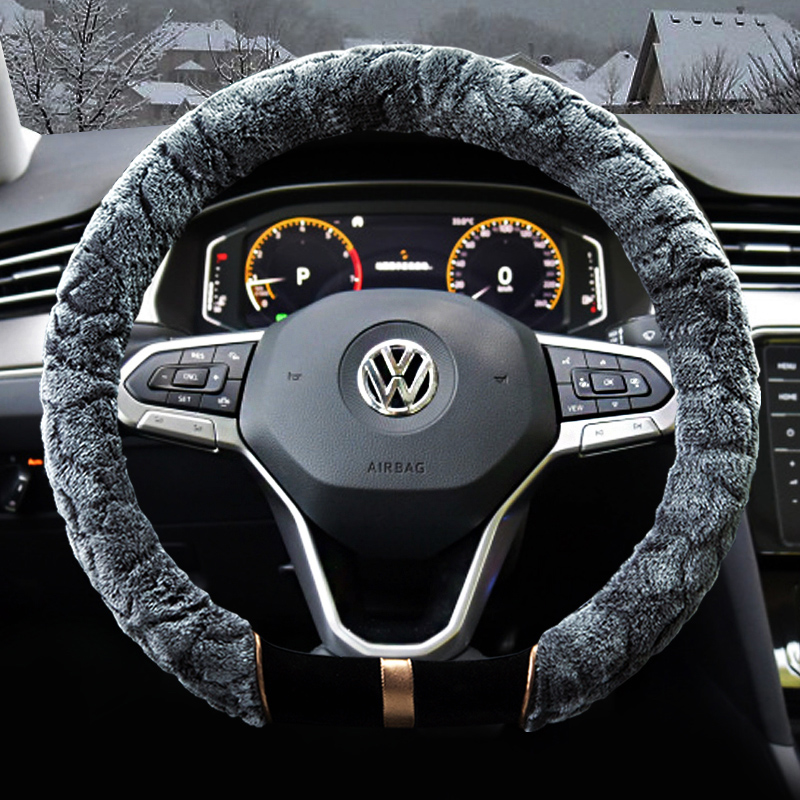 适用于大众途观l迈腾毛绒高尔夫