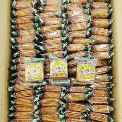 伟龙香葱鸡片薄脆饼干小包装