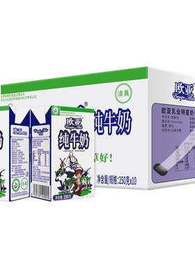 欧亚儿童营养早餐250g全脂纯牛奶