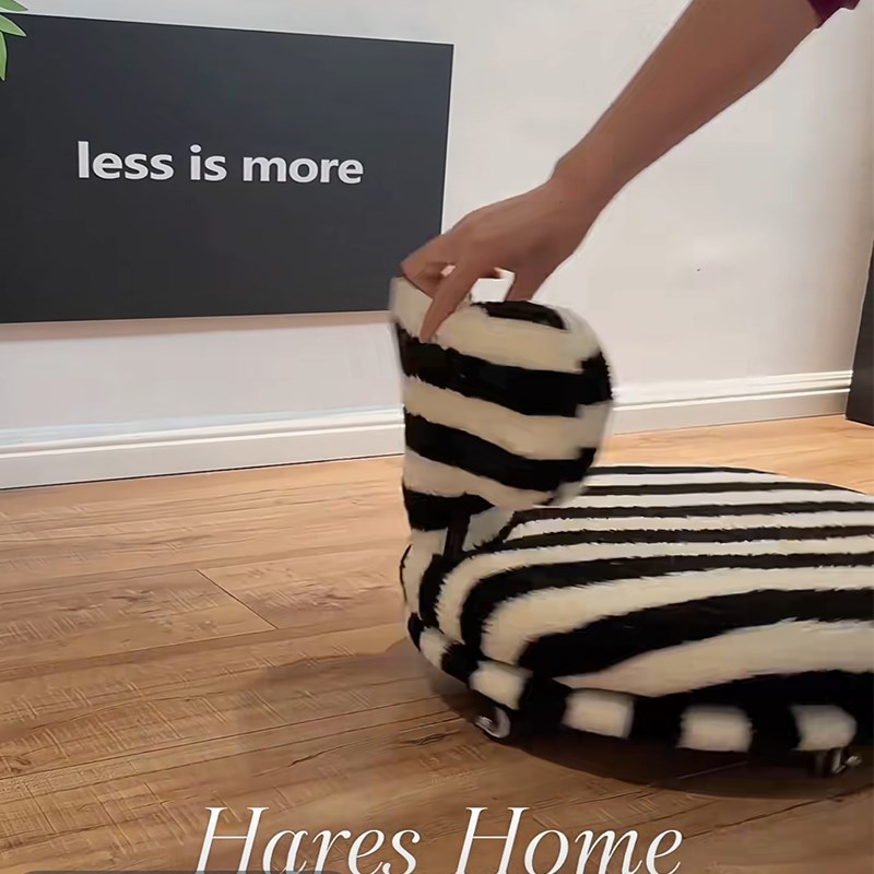 万向轮小凳子家用滑轮矮凳子移动带轮板凳网红小圆凳沙.发凳小椅