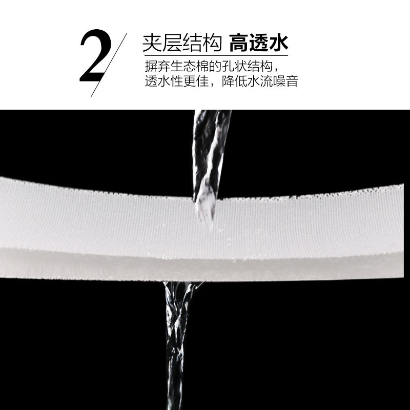 森森鱼缸过滤棉净水棉水族箱蜂孔纤维棉 高密度S加厚过滤器生化棉