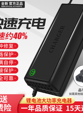 磷酸铁锂充电器60V锂电池电瓶大功率73V76.65V专用5T安快充8A10A