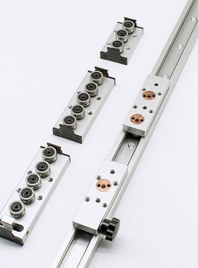 双轴/1205浙江省新款木工机械铝挤型材料滚轮心LSGR10E直线导轨滑