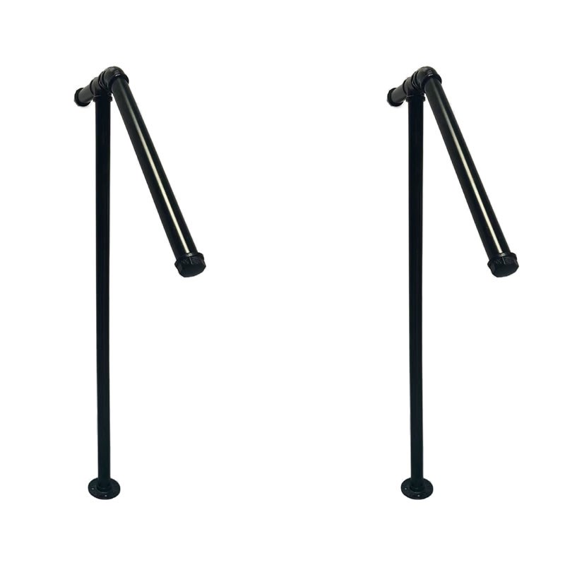 加厚水管铁艺楼梯扶手室外栏杆老人防滑花园M台阶护栏室内自装拉