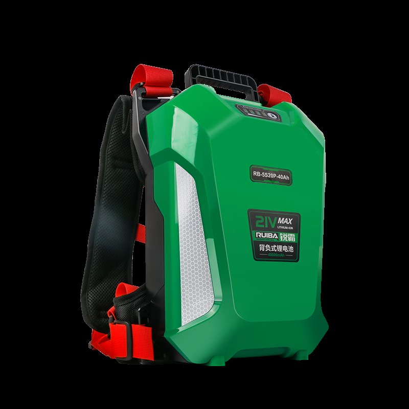 锐霸2100牛电动l扳手4万毫安超长续航背负式锂电池电瓶电塔铁路