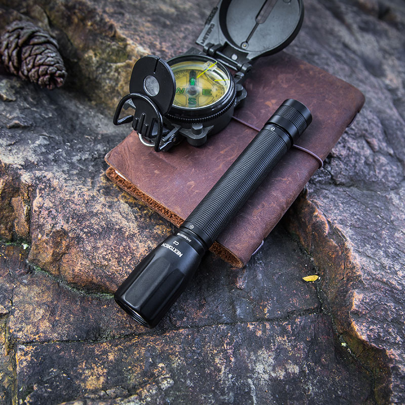 纳丽德C2应急5号手电筒电池款干电池便L携强光小型家用应急防灾