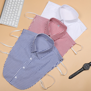 领装 假领男衬衫 毛衣卫衣领假领男士 饰领热销款 饰 领白色职业白领装