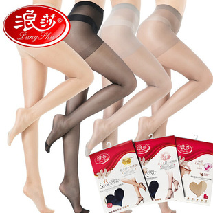 丝袜批发超市薄款 袜夏季 黑丝0D高弹独立包装 空姐裤 大码 浪莎连裤