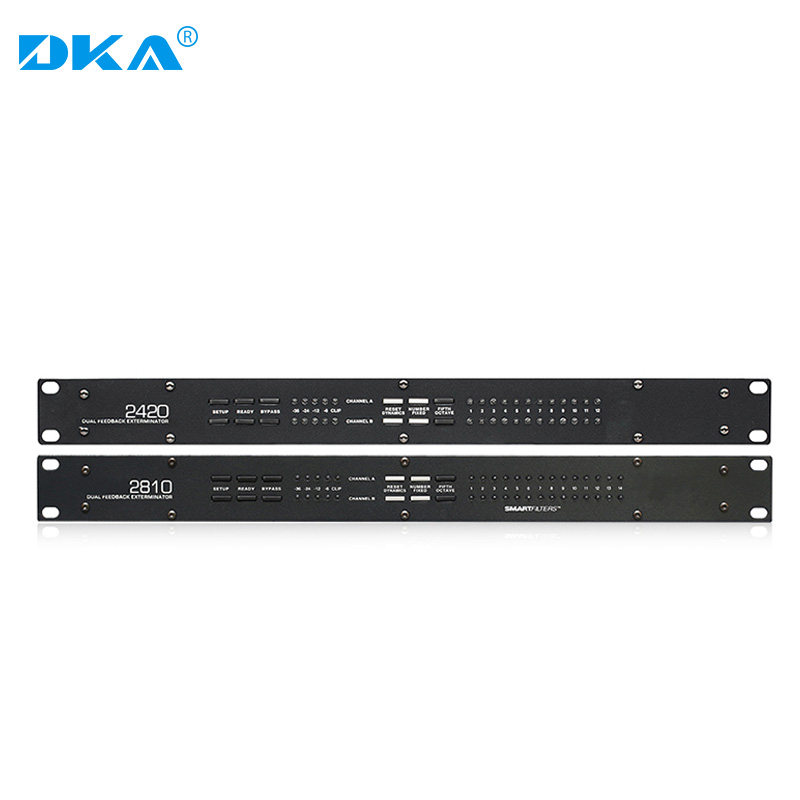 DKA FBX2810 FBX2420 反馈抑制器婚庆舞台演出话筒防啸叫器移频器