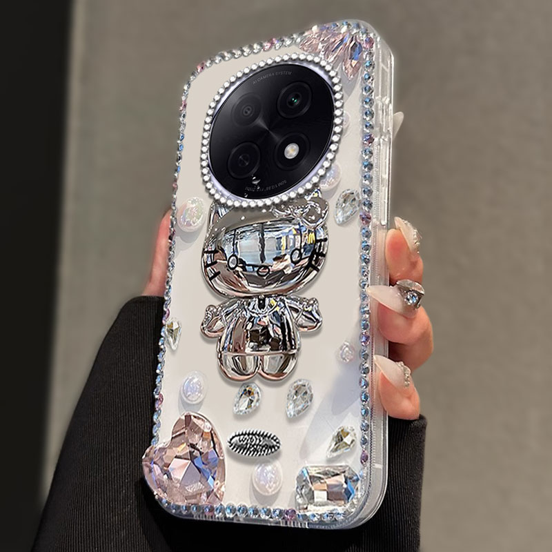 高端奢华镶钻手机壳，不掉钻，不发黄
