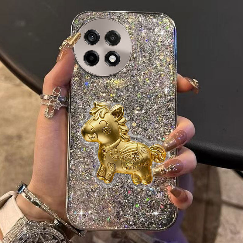 2026马年新款，电镀爆闪，不掉漆