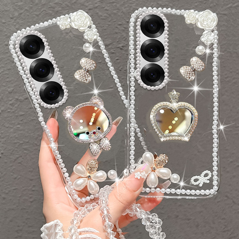 高端奢华镶钻手机壳，不掉钻，不发黄