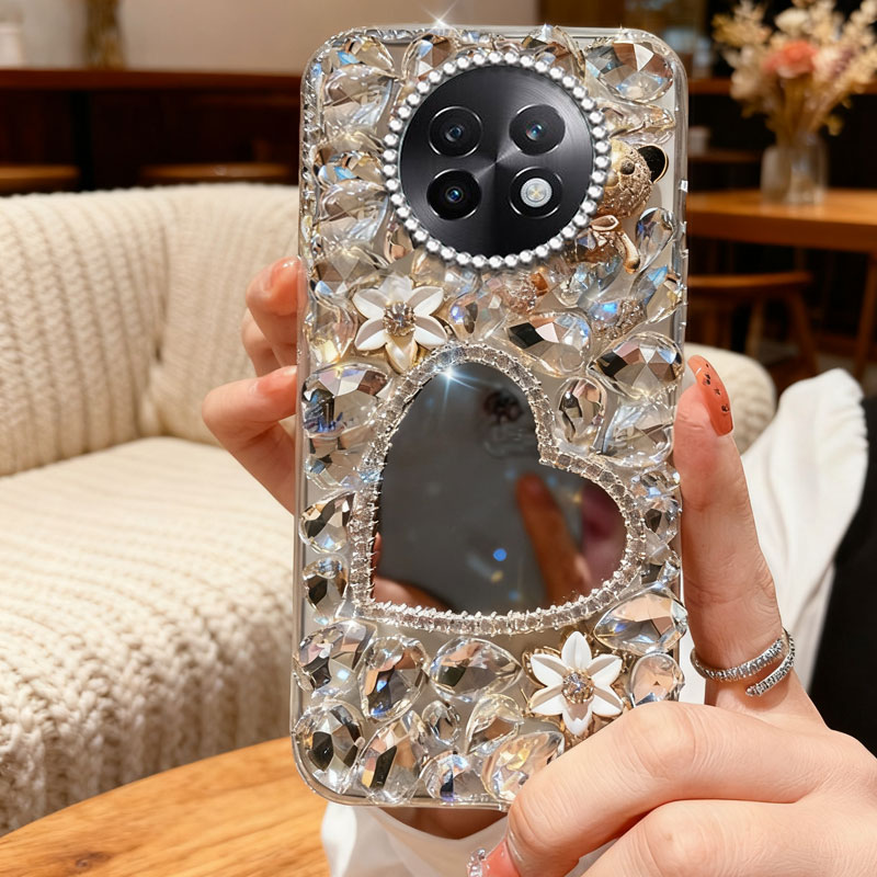 高端奢华镶钻手机壳，不掉钻，不发黄