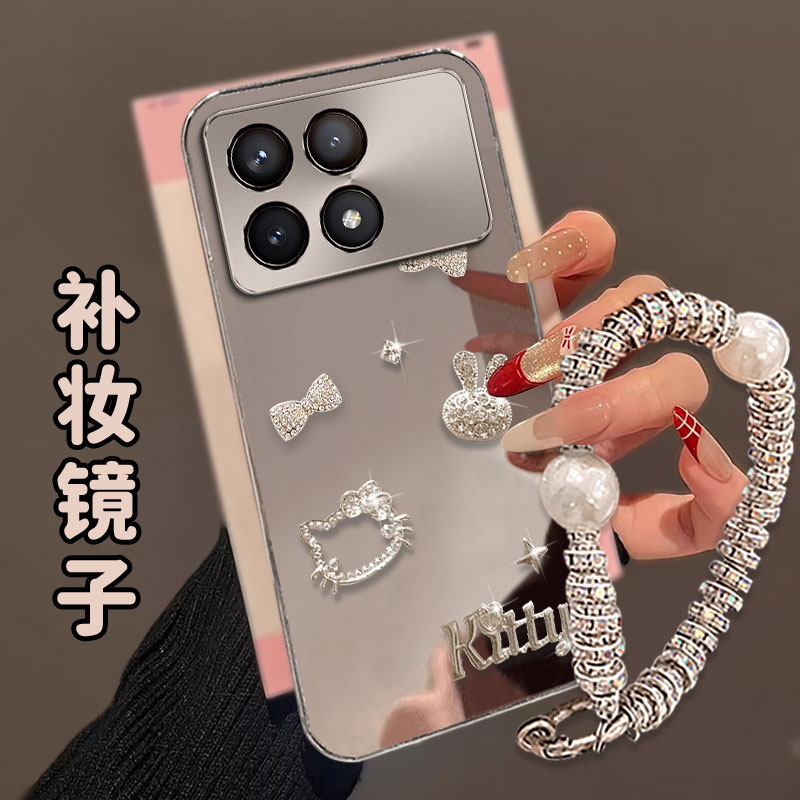 电镀补妆镜  不掉漆 不掉色 不变形