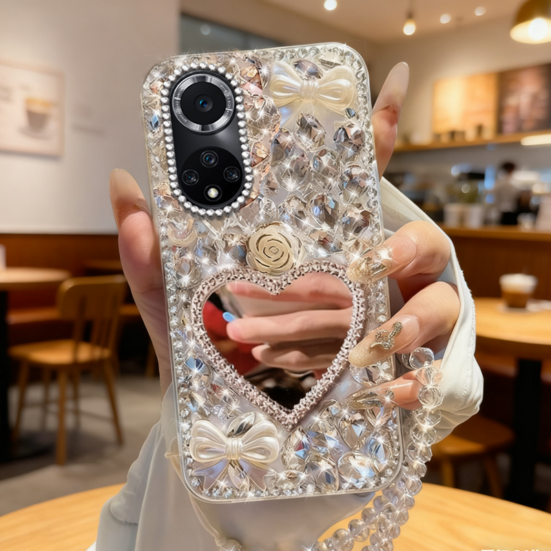 高端奢华镶钻手机壳，不掉钻，不发黄
