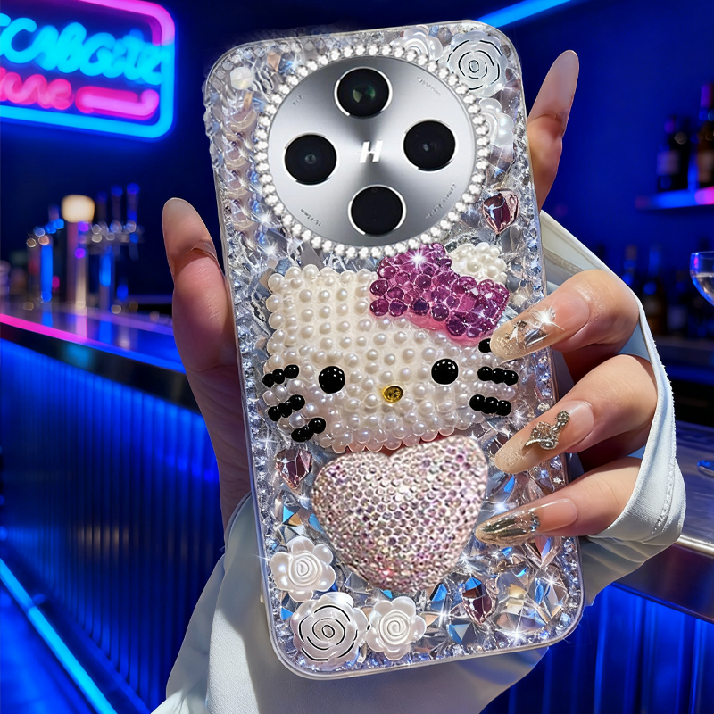 高端奢华镶钻手机壳，不掉钻，不发黄