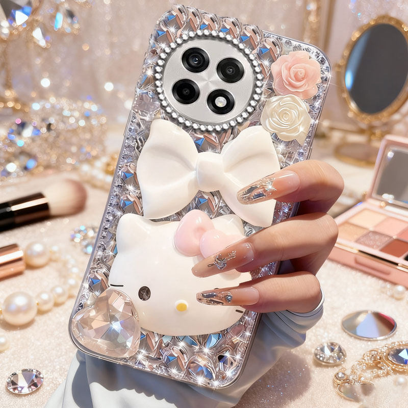 高端奢华镶钻手机壳，不掉钻，不发黄