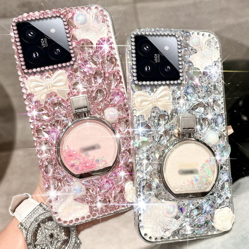 高端奢华镶钻手机壳，不掉钻，不发黄