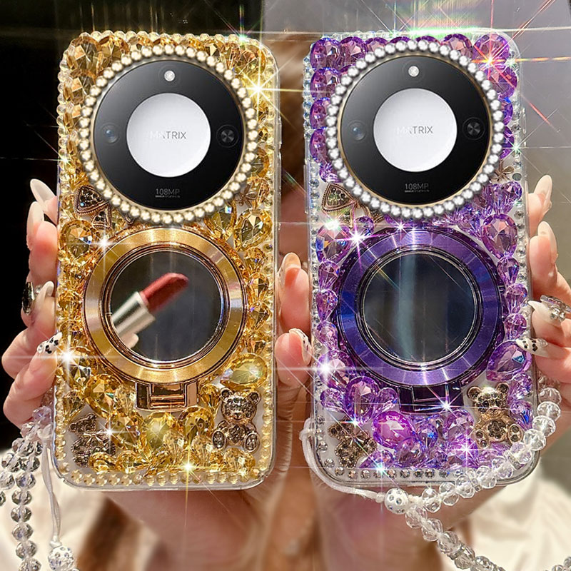 高端奢华镶钻手机壳，不掉钻，不发黄